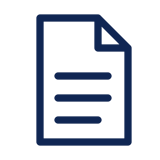Document icon on a white background